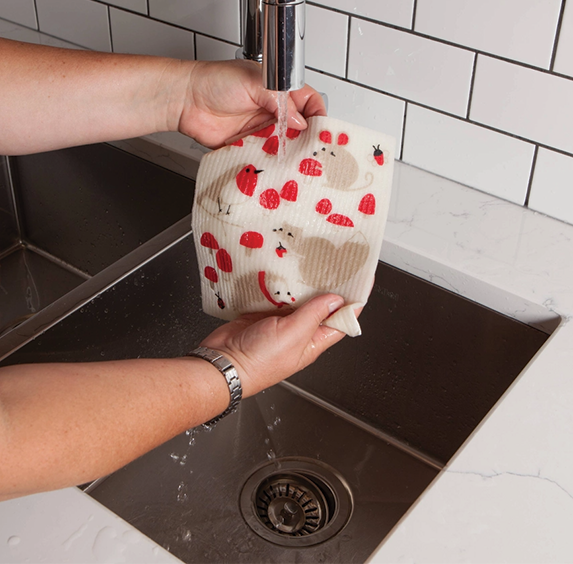 Swedish Sponge Cloth - Toadstool Time