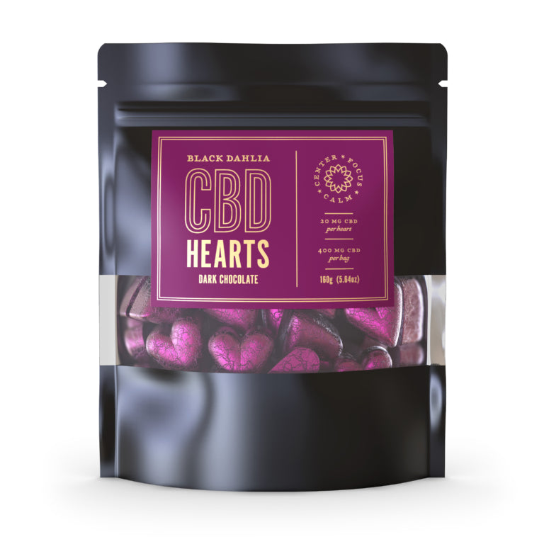 Dark Chocolate Hearts