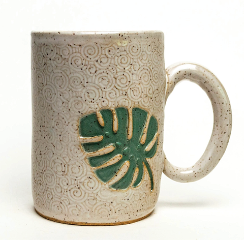 Monstera Mug (16oz)