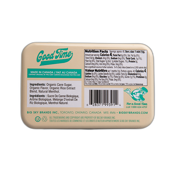 Good Time Organic Mints