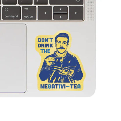Vinyl Sticker - Ted Lasso Negativi-tea