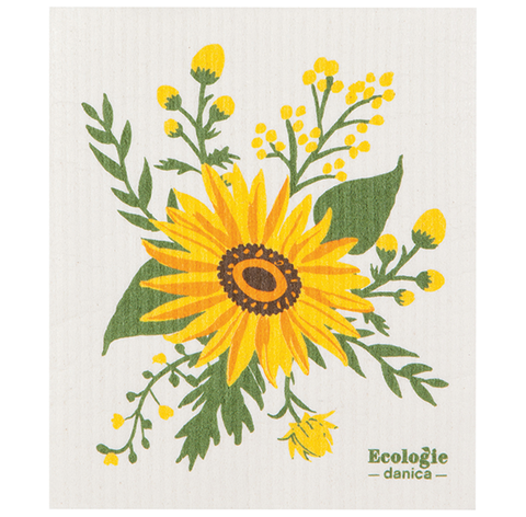 Swedish Sponge Cloth - Sunflower Splendor