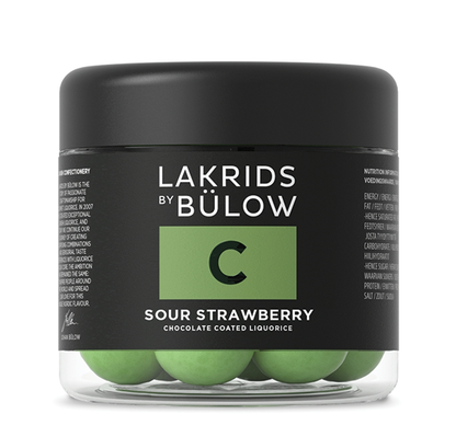 Danish Chocolate Covered Licorice - Sour Strawberry