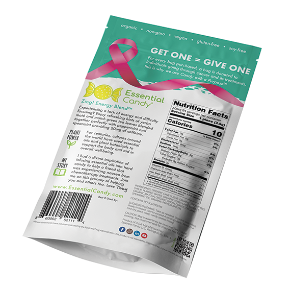 Functional Hard Candy - Zing Energy Blend