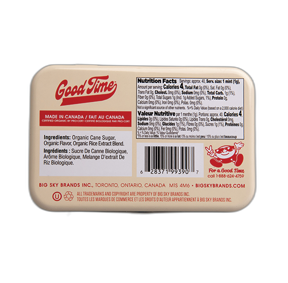 Good Time Organic Mints