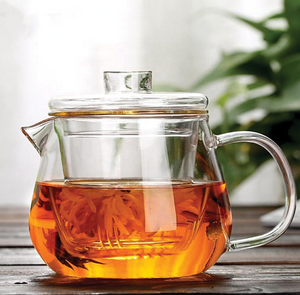 Glass Teapot with Infuser and Lid