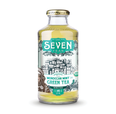 Seven Teas - Moroccan Mint Green Tea (Sugar Free)