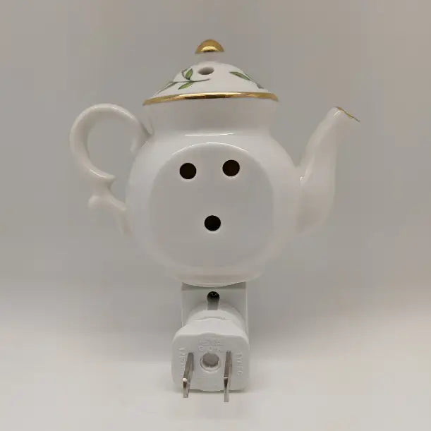 Porcelain Dragonfly Teapot Nightlight