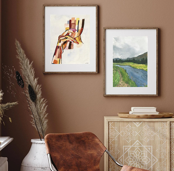 BristlesandDesign Art Print - “The Woman In All Of Us&quot;