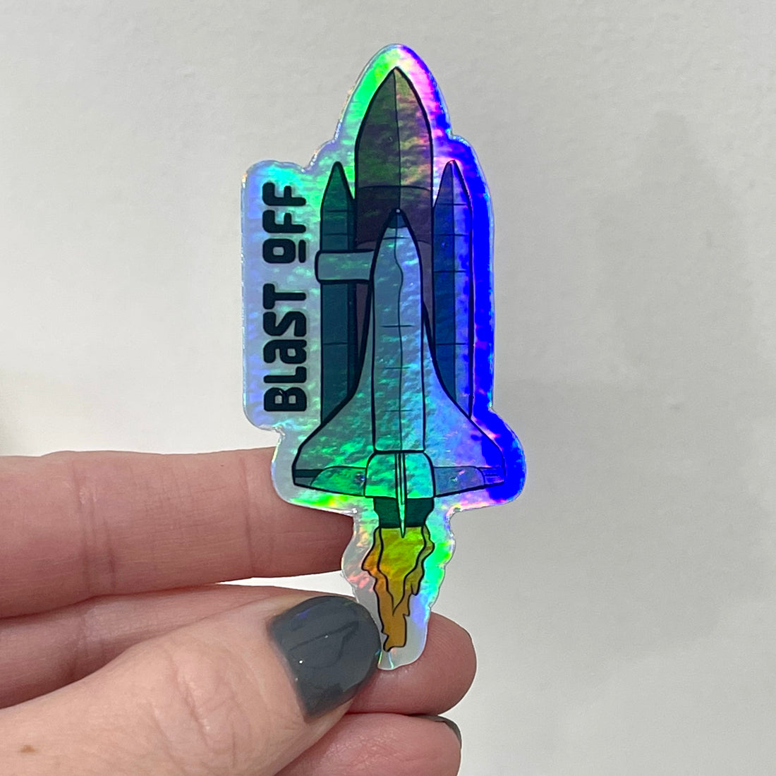 Vinyl Sticker - Blast Off