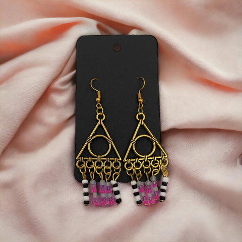 Steamed Stardust Earrings - Cheshire Magic