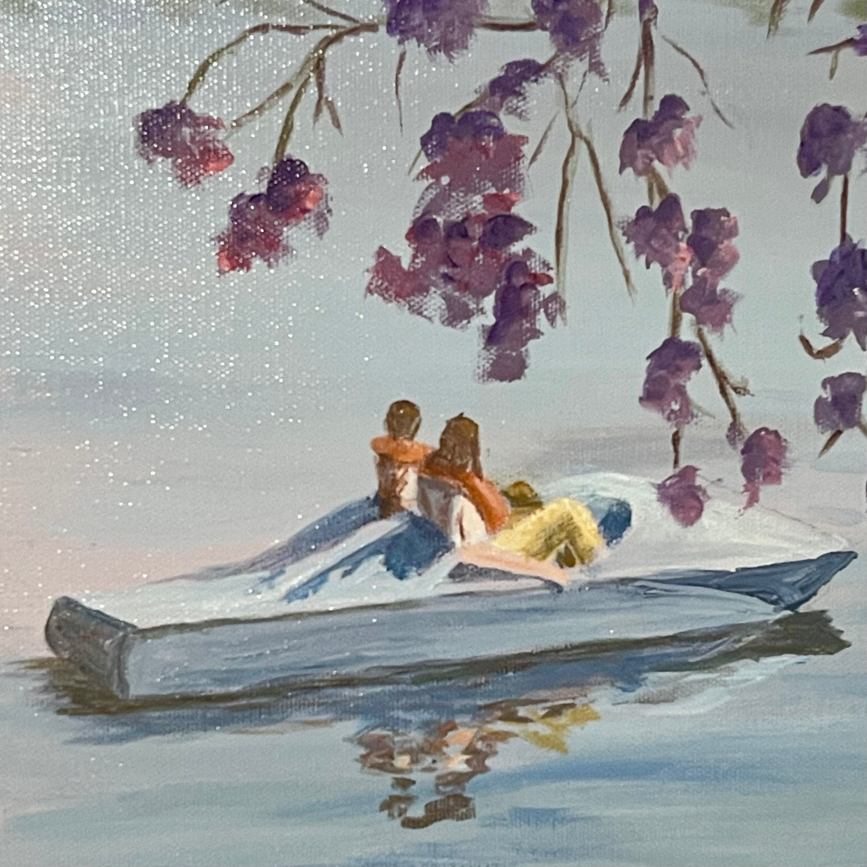 “Boating Under the Blossoms&quot; by P.T. Palmieri