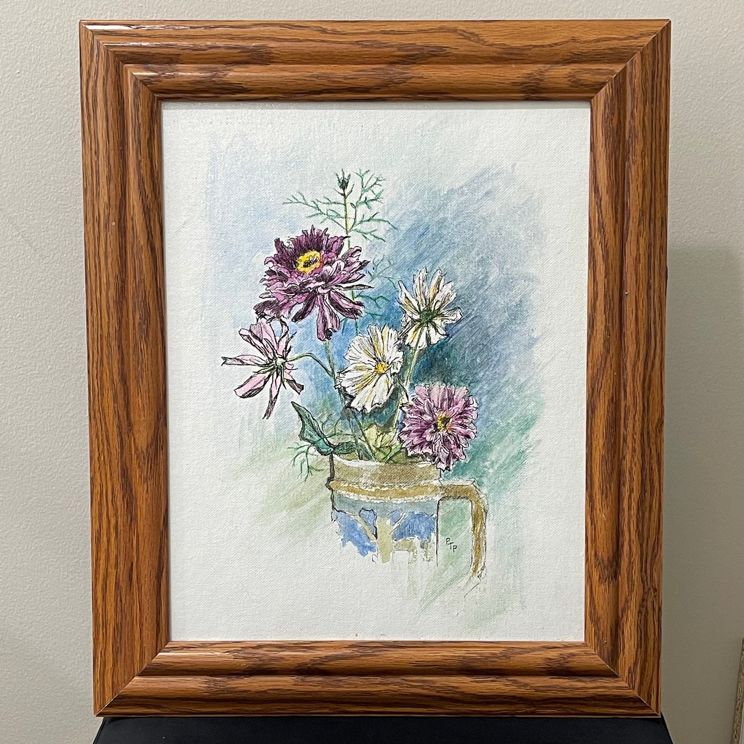 “Flowers in a Mug&quot; by P.T. Palmieri