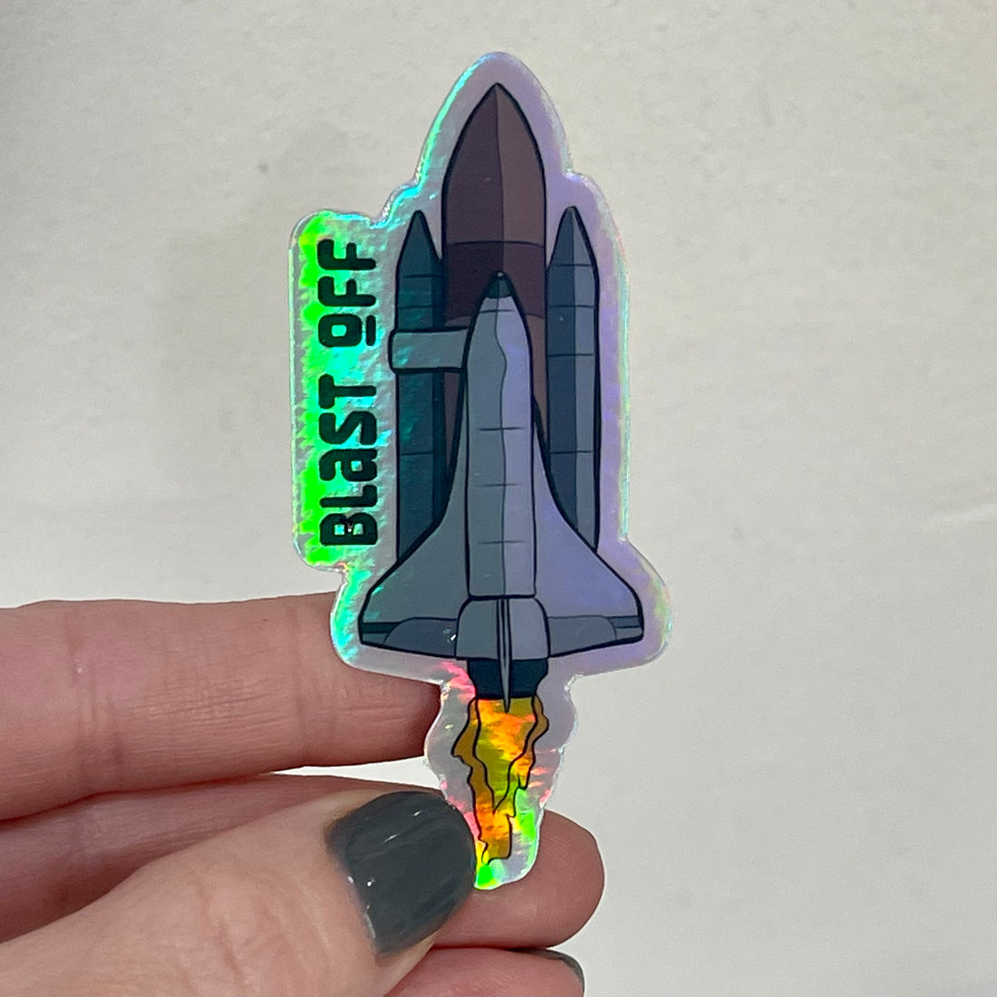 Vinyl Sticker - Blast Off