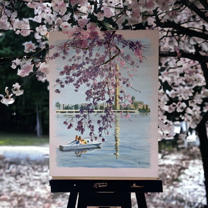“Boating Under the Blossoms&quot; by P.T. Palmieri