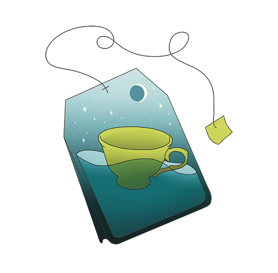 Vinyl Sticker - Infini-Tea and Beyond
