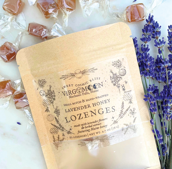 Lavender Honey Lozenges
