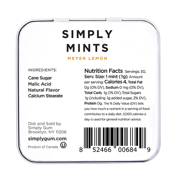 Simply Mints - Lemon