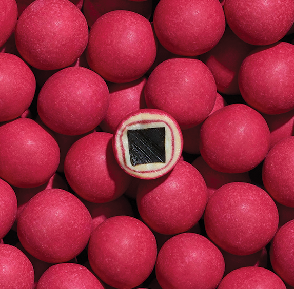 Danish Chocolate Covered Licorice - Crispy Raspberry