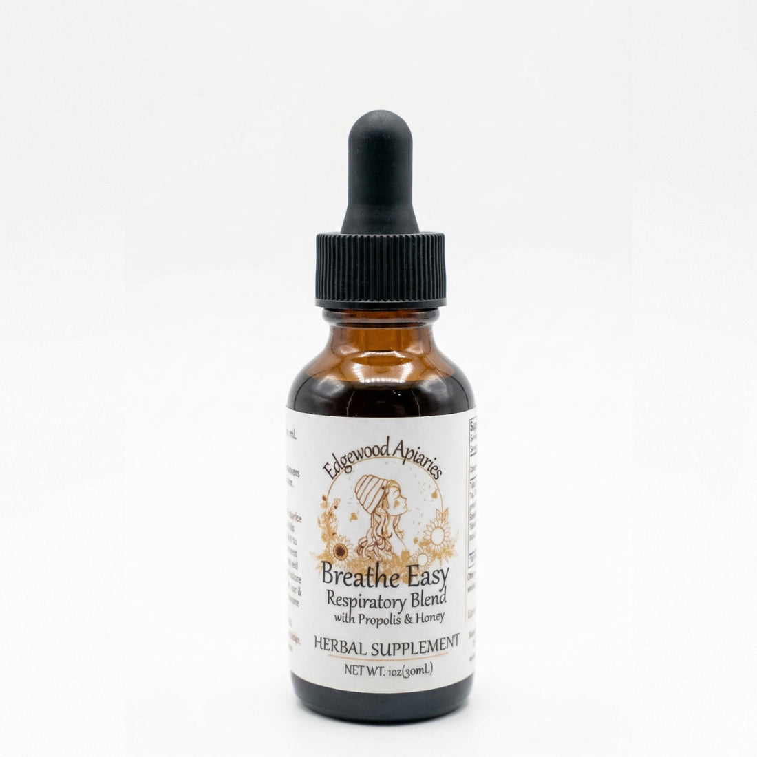 Edgewood Apiaries - Breathe Easy Respiratory Support Tincture