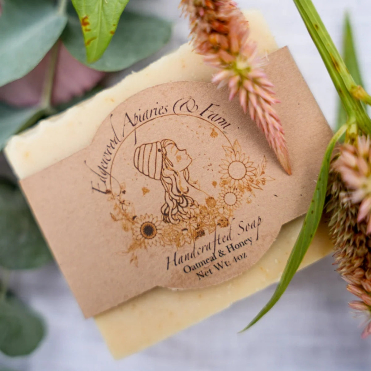 Edgewood Apiaries Soap - Oatmeal &amp; Honey