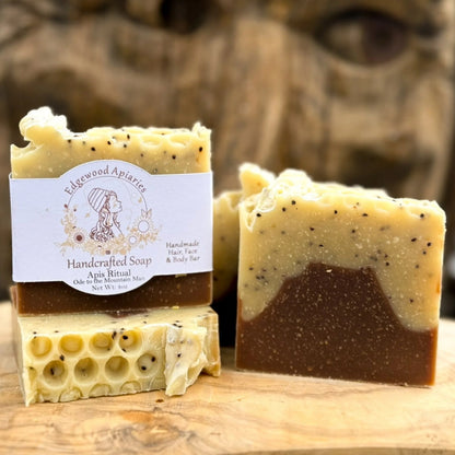 Edgewood Apiaries Soap - Apis Ritual Hair, Face and Body Bar