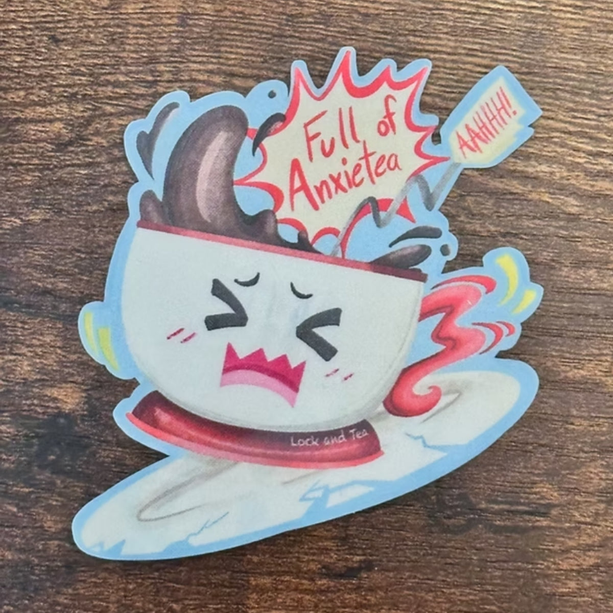 Full of Anxietea Sticker