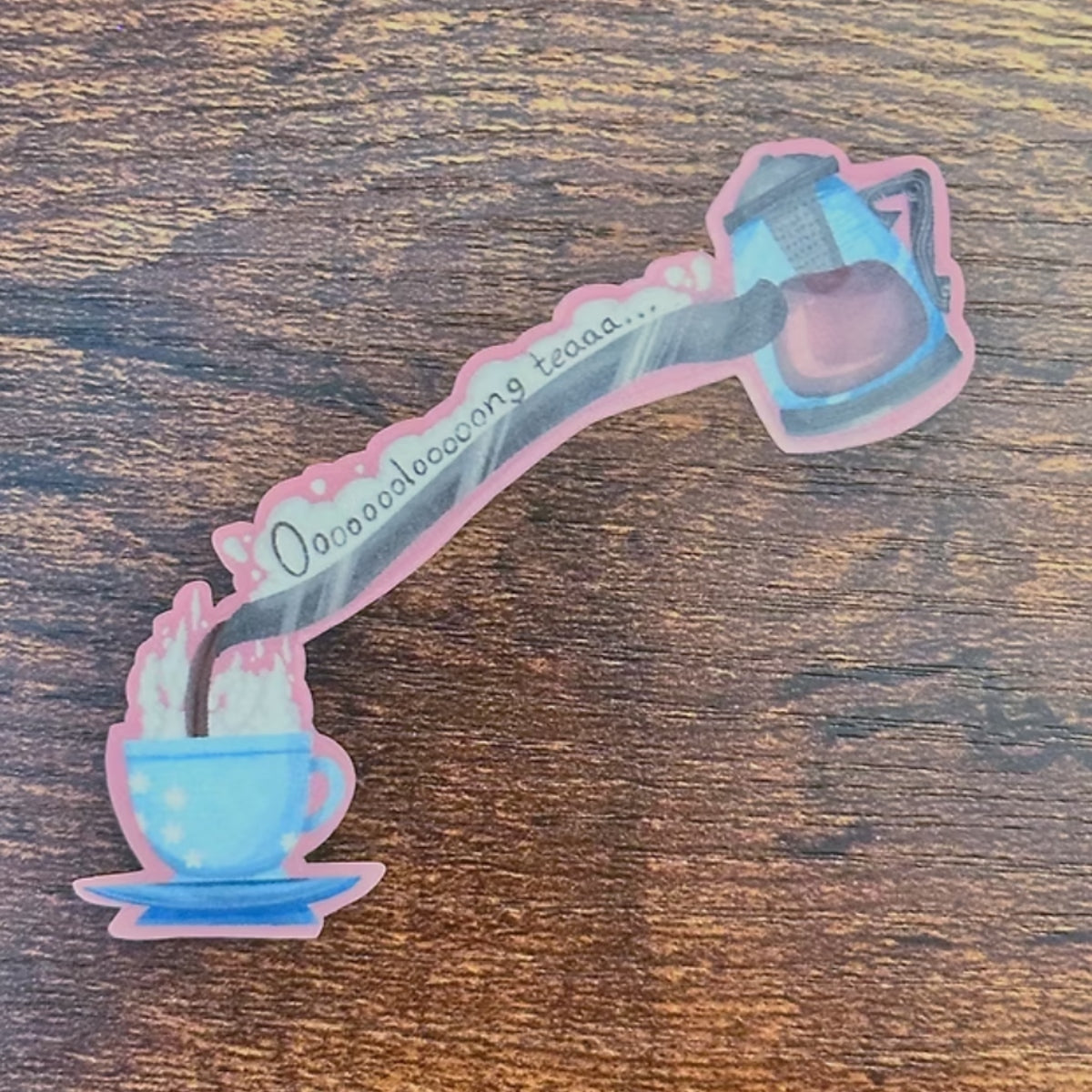 Ooooooooolooong Tea Sticker