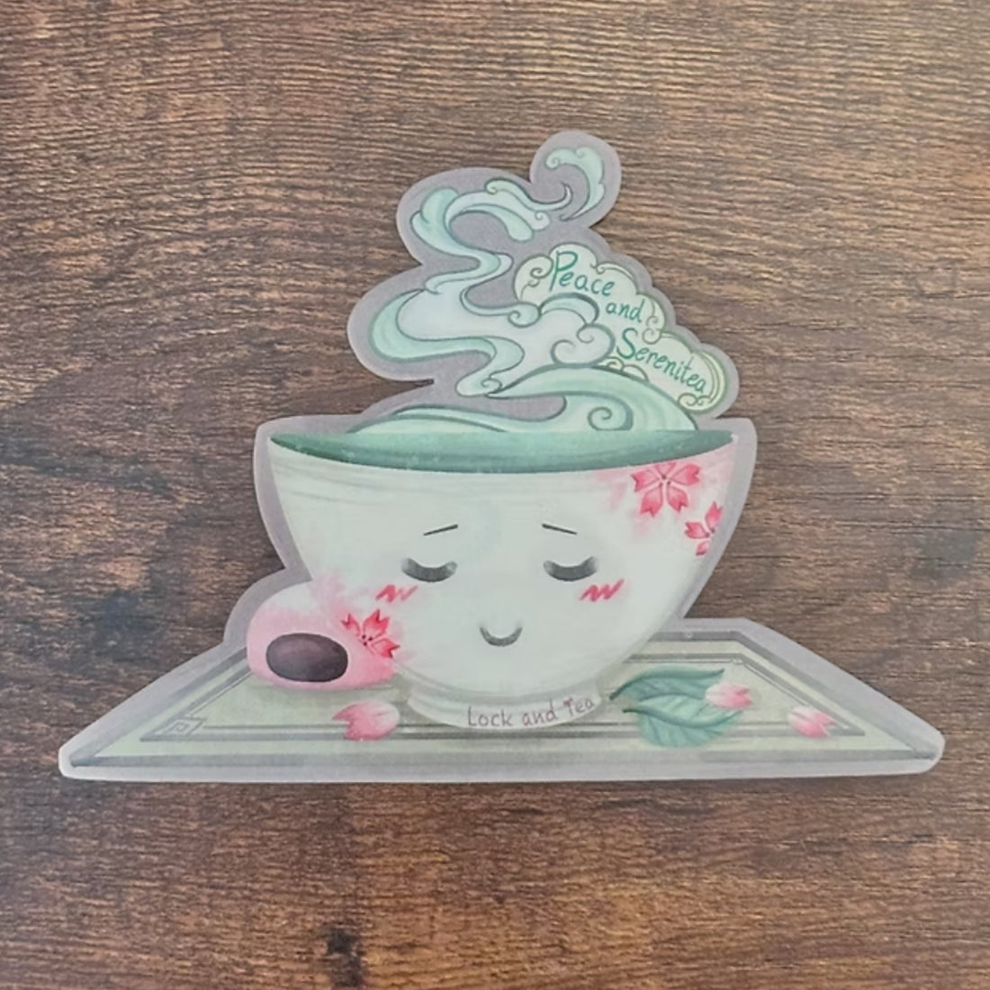 Peace and Serenitea Sticker