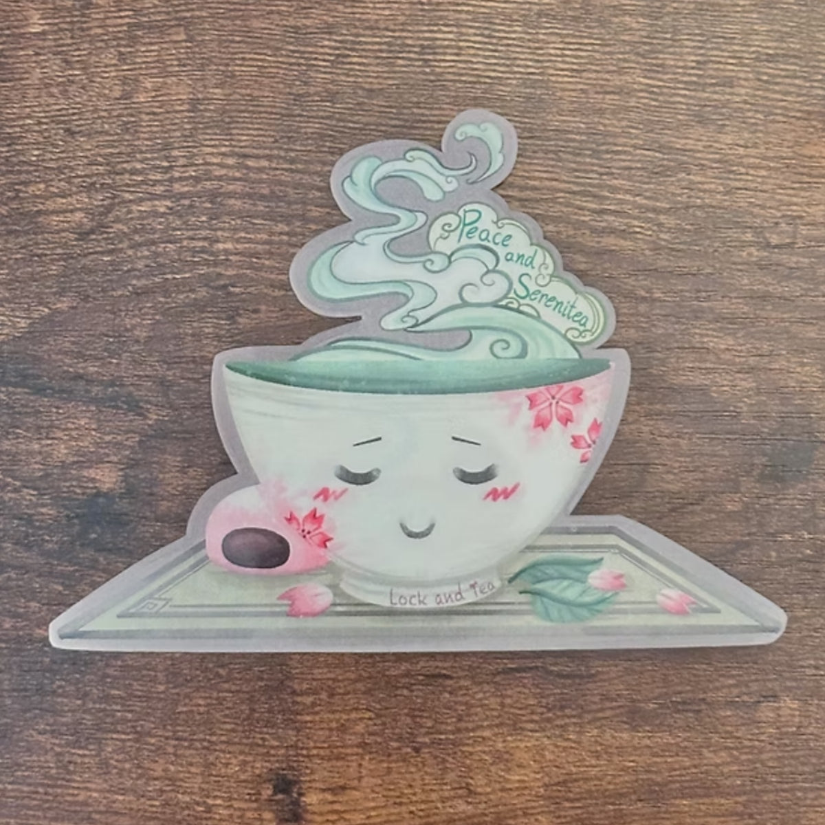 Peace and Serenitea Sticker