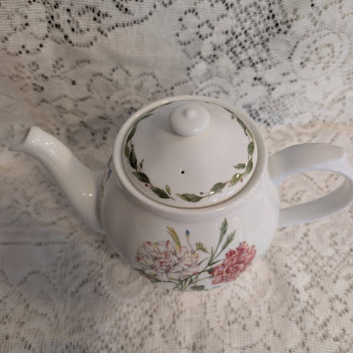 Vintage Noritake Casual Gourmet "Gourmet Garden" Teapot – Made in Japan