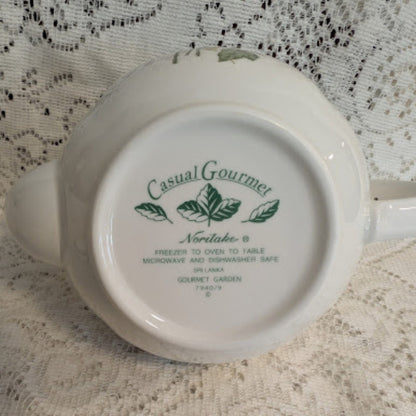 Vintage Noritake Casual Gourmet "Gourmet Garden" Teapot – Made in Japan