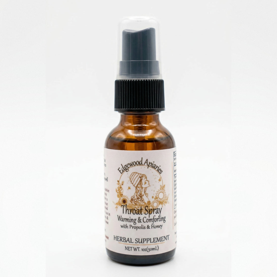 Edgewood Apiaries - Throat Spray: Warming &amp; Comforting