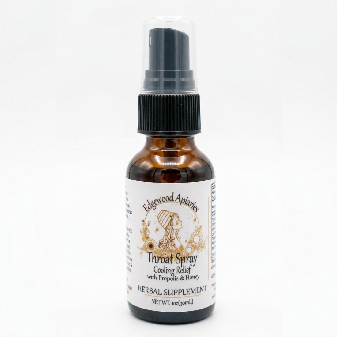Edgewood Apiaries - Throat Spray: Cooling Mist