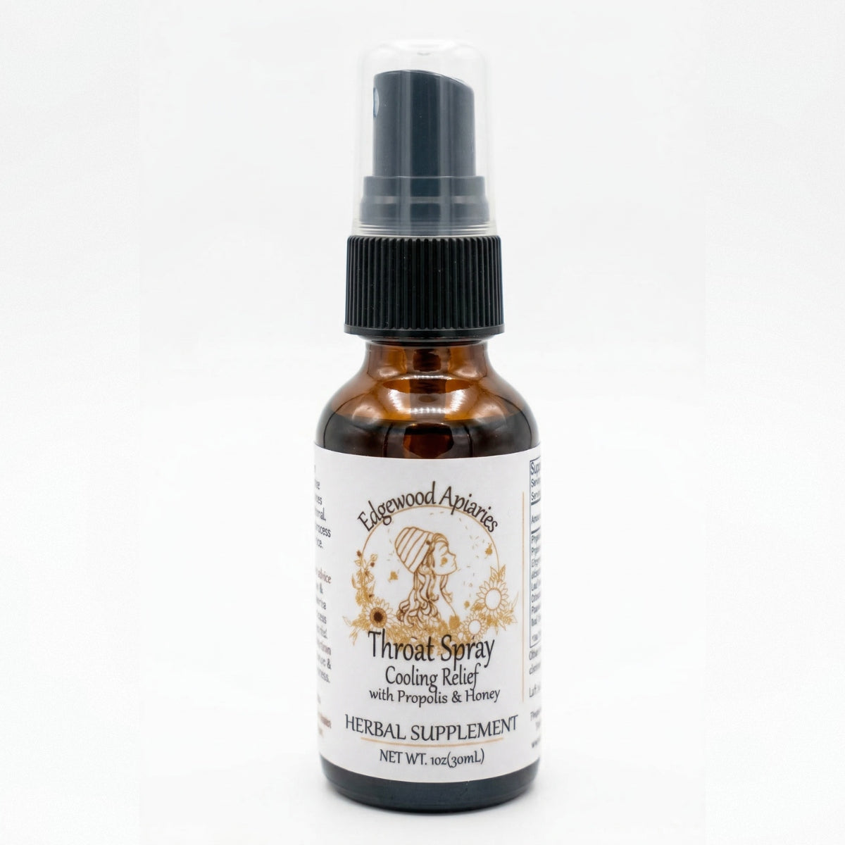 Edgewood Apiaries - Throat Spray: Cooling Mist