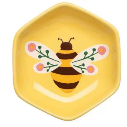 Trinket / Teabag Tray - Bee Garden