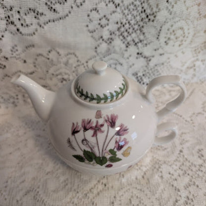 Vintage Portmeirion "Botanic Garden" Tea-for-One Set – Cyclamen