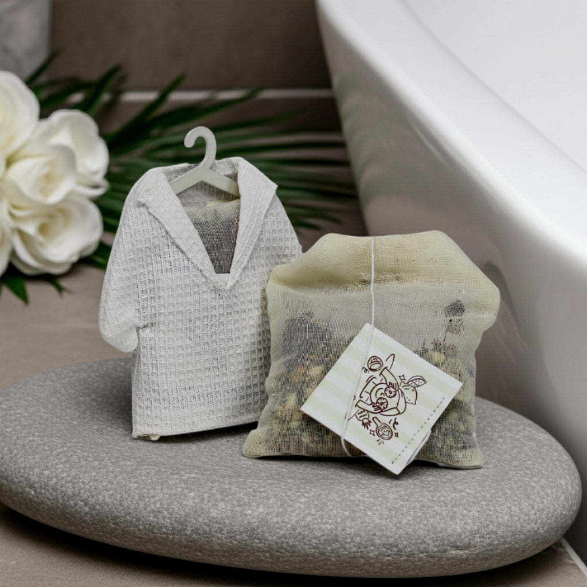 Washed Bath Tea Bags