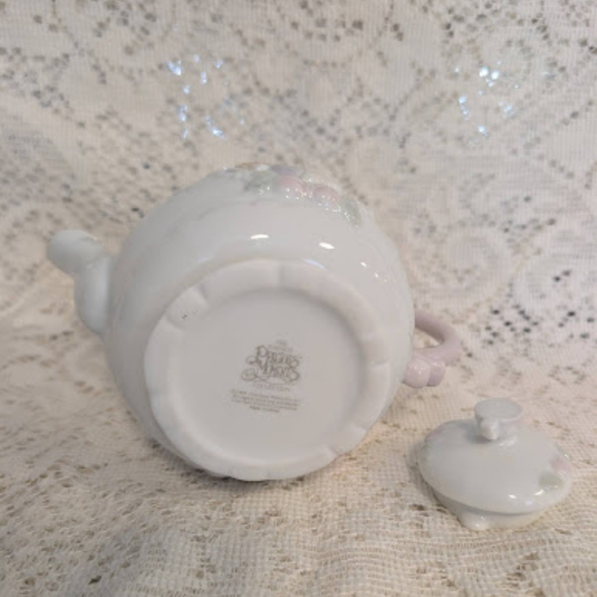 Vintage Precious Moments Ceramic Teapot
