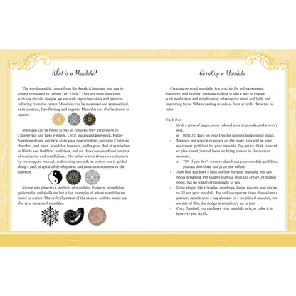 Calming, Medatative &amp; Mindful Coloring Sticker &amp; Activity Book