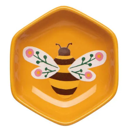 Trinket / Teabag Tray - Bee Garden
