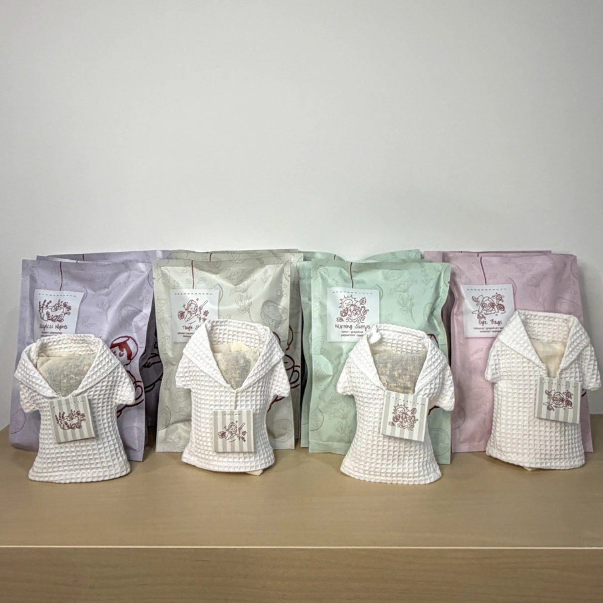 Washed Bath Tea Bags