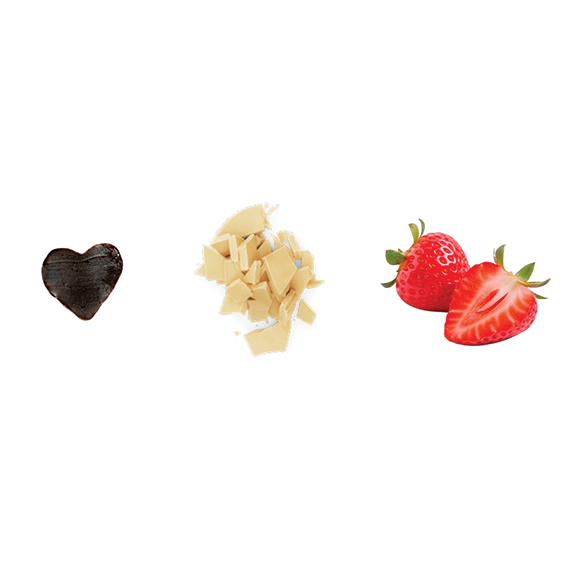 Danish Chocolate Covered Licorice - Strawberries &amp; Cream