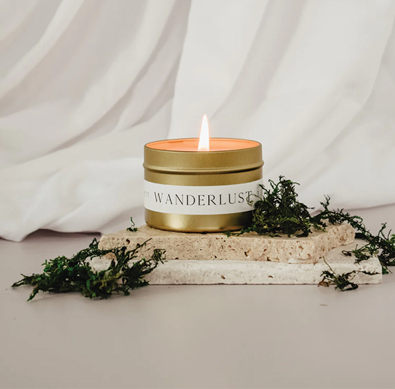 Wanderlust: Pink Peppercorn + Oakmoss (3.3oz Candle)