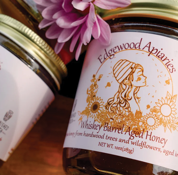 Edgewood Apiaries - Whiskey Barrel Aged Honey