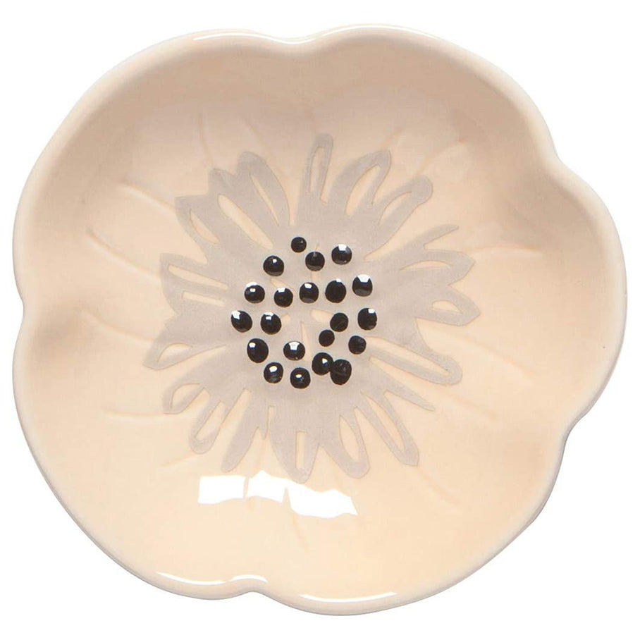 Trinket / Teabag Tray - Flowers