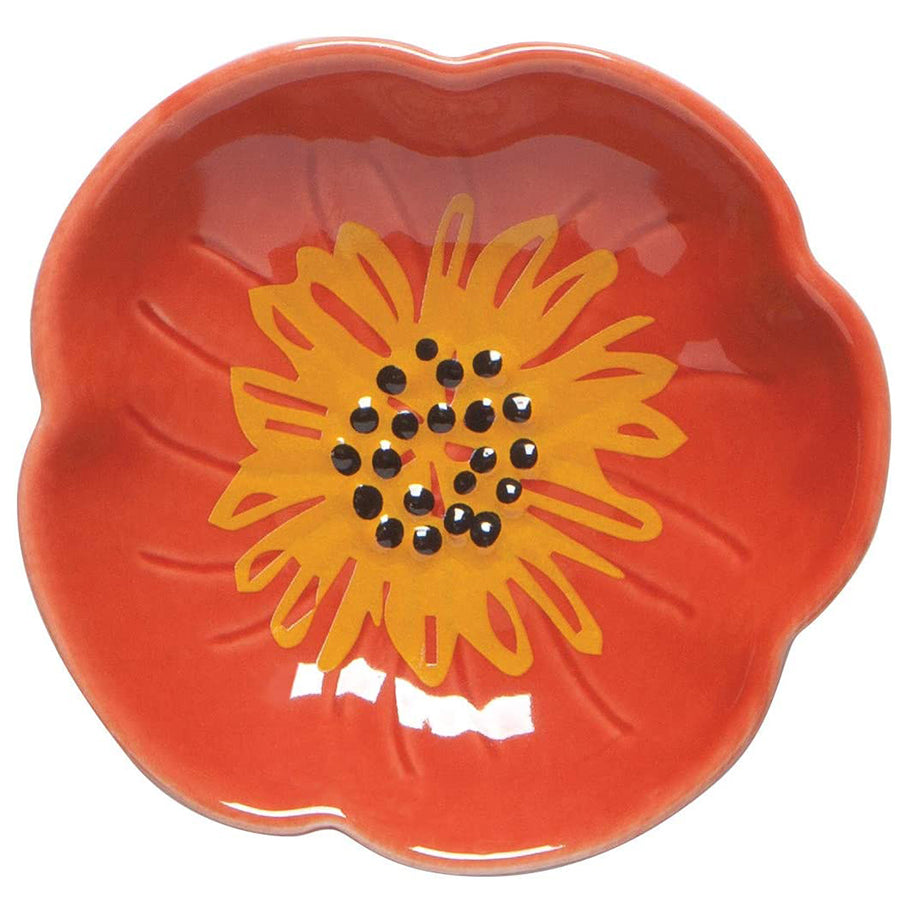 Trinket / Teabag Tray - Flowers
