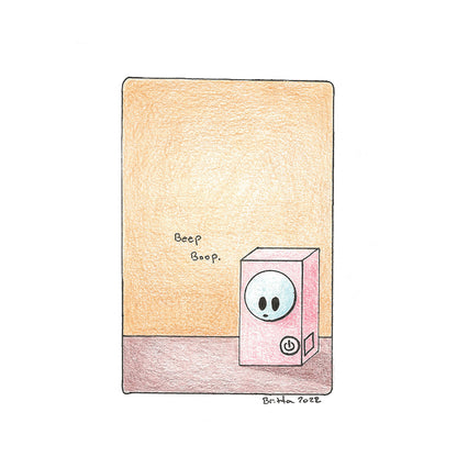 &quot;Beep Boop.&quot; by Britta Gomez