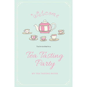 Tea Tasting Journal: Tea Party