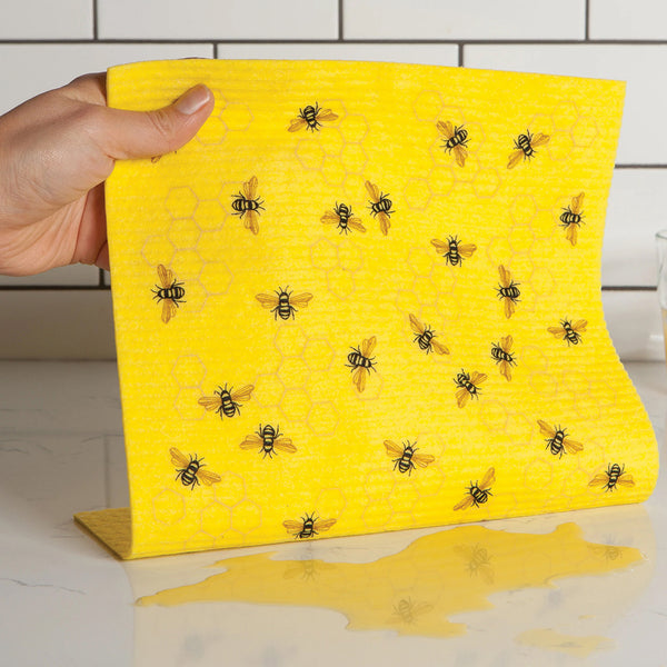 Swedish Sponge Towel - Bees